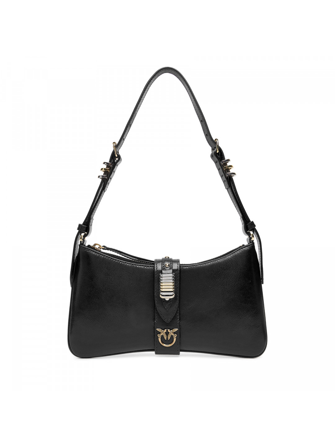 Kabelka PINKO Arthemis Shoulder Mini AI 24-25 PLTT 103512 A29V Černá